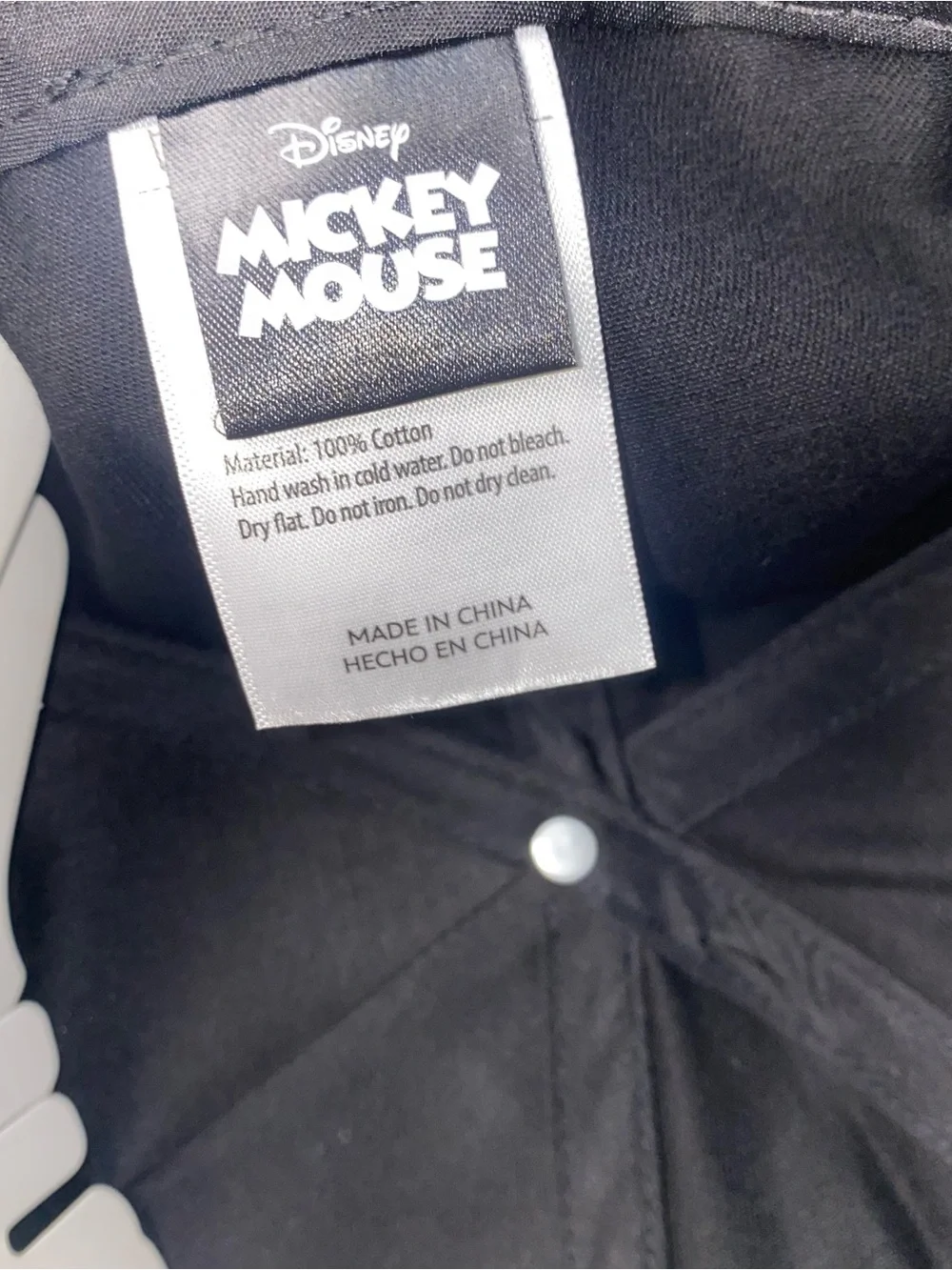 Minnie Mickey Mouse Baseball Hat New